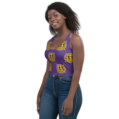 Purple BRONK Crop Top